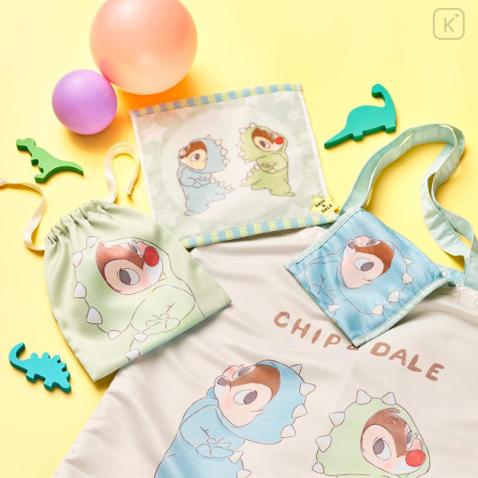 Japan Disney Store Eco Shopping Bag - Chip & Dale / Dinosaur Cosplay - 8