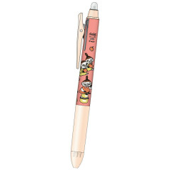 Japan Moomin FriXion Ball 3 Slim Color Multi Erasable Gel Pen - Little My / Peach