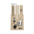Japan Moomin FriXion Ball 3 Slim Color Multi Erasable Gel Pen - Beige - 2