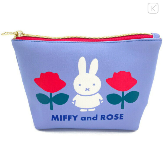Japan Miffy Boat-shaped Pouch - Rose / Purple & Pink - 1