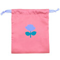Japan Miffy Drawstring Bag - Rose / Pink & Blue - 3