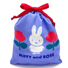 Japan Miffy Drawstring Bag - Rose / Purple & Pink