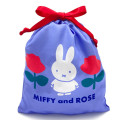 Japan Miffy Drawstring Bag - Rose / Purple & Pink - 1