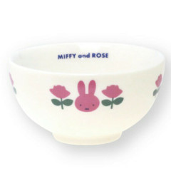 Japan Miffy Porcelain Rice Bowl - Rose / Pink