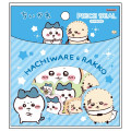 Japan Chiikawa Seal Flake Sticker Set - Hachiware & Sea Otter - 1