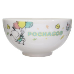 Japan Sanrio Porcelain Rice Bowl - Pochacco / 35th Anniversary