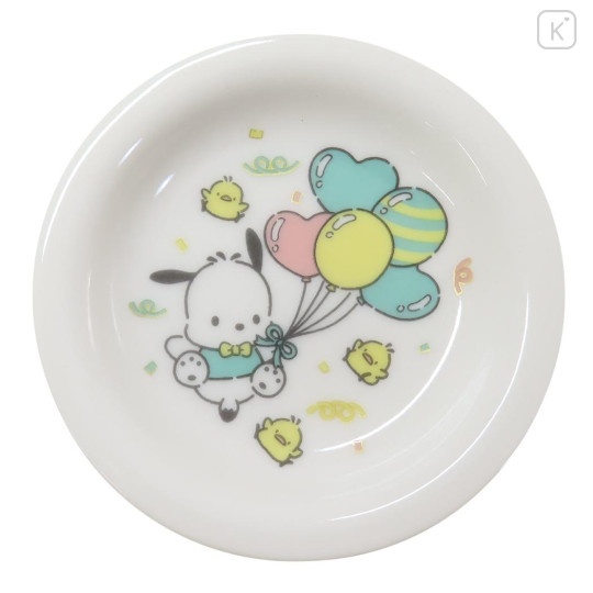Japan Sanrio Porcelain Source Plate - Pochacco / 35th Anniversary - 1