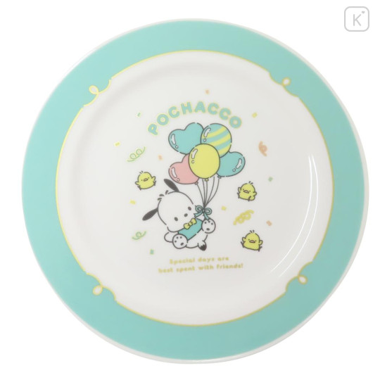 Japan Sanrio Porcelain Plate - Pochacco / 35th Anniversary - 1
