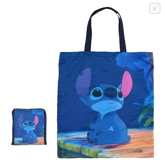 Japan Disney Store Shopping Bag - Stitch / Star Night - 1
