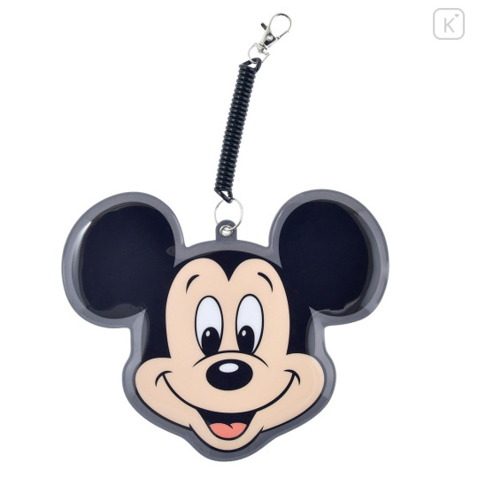 Japan Disney Store Pass Case Card Holder - Mickey Mouse : Face - 1