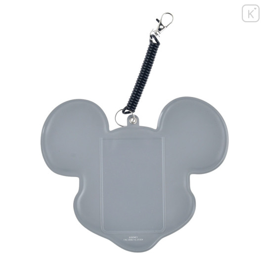 Japan Disney Store Pass Case Card Holder - Mickey Mouse : Face - 2