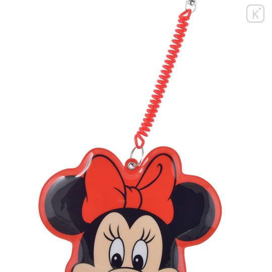 Japan Disney Store Pass Case Card Holder - Minnie Mouse / Face - 4