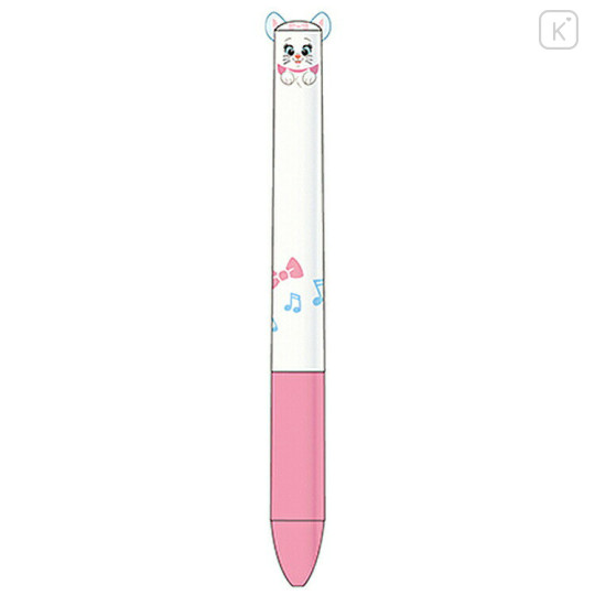 Japan Disney Two Color Mimi Pen - Marie Cat / Character - 1