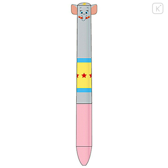 Japan Disney Two Color Mimi Pen - Dumbo / Character - 1