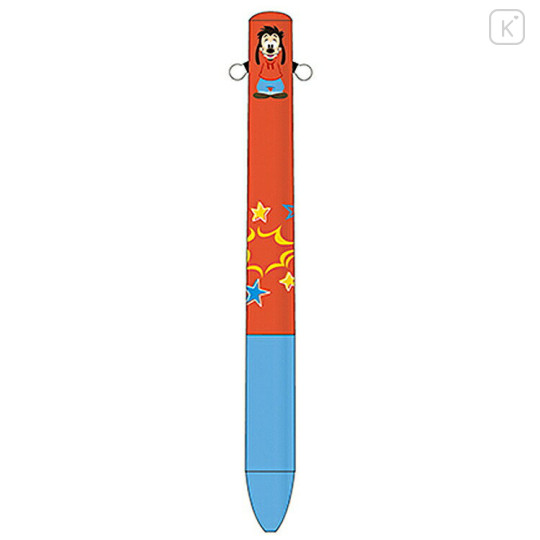 Japan Disney Two Color Mimi Pen - Goofy's Kid Max / Character - 1