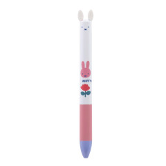 Japan Miffy Two Color Mimi Pen - Rose / Pink