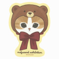 Japan Mofusand Exhibition Vinyl Sticker - Cat / Teddy Bear Cosplay - 1