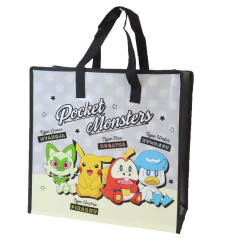 Pokemon Large Shopping Bag - Pikachu & Fuecoco & Quaxly & Sprigatito