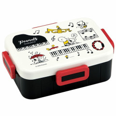Japan Peanuts Bento Lunch Box - Snoopy / Music Black & White