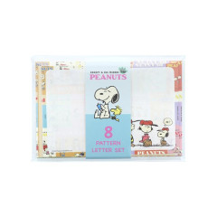 Japan Peanuts Mini Letter Set - Snoopy / Comics