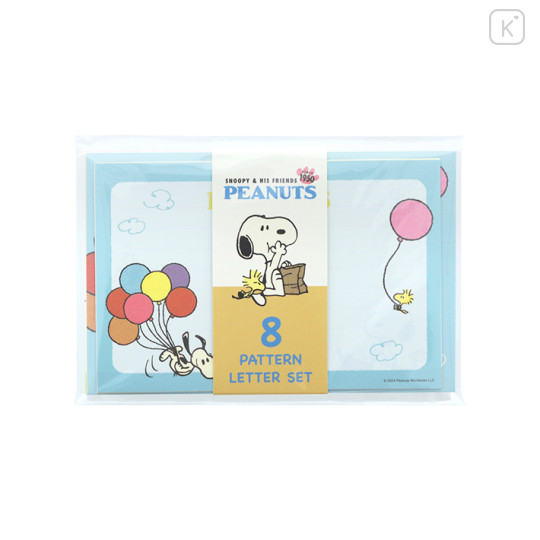 Japan Peanuts Mini Letter Set - Snoopy / Comics Balloon - 1