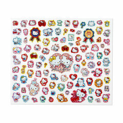 Japan Sanrio Original Glitter Sticker 100pcs - Hello Kitty