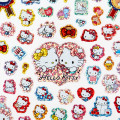 Japan Sanrio Original Glitter Sticker 100pcs - Hello Kitty - 2