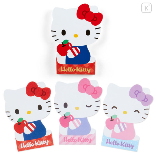 Japan Sanrio Original Die-cut Memo - Hello Kitty - 1