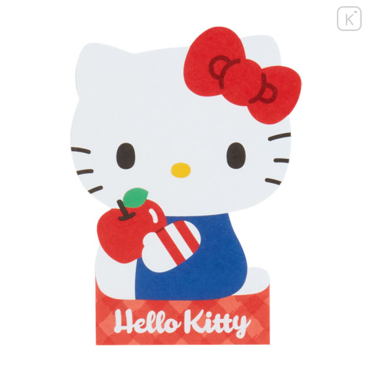 Japan Sanrio Original Die-cut Memo - Hello Kitty - 3