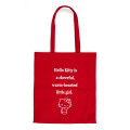 Japan Sanrio Original Cotton Tote Bag - Hello Kitty - 2