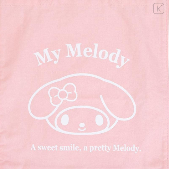 Japan Sanrio Original Cotton Tote Bag - My Melody - 5