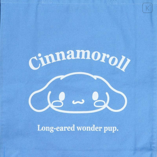 Japan Sanrio Original Cotton Tote Bag - Cinnamoroll - 5