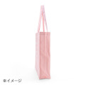 Japan Sanrio Original Cotton Tote Bag - Kuromi - 3