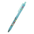 Japan Disney Metacil Light Knock Pencil - Mickey & Minnie / Green & Blue - 4