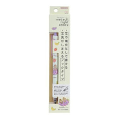 Japan Disney Metacil Light Knock Pencil - Chip & Dale / Grape