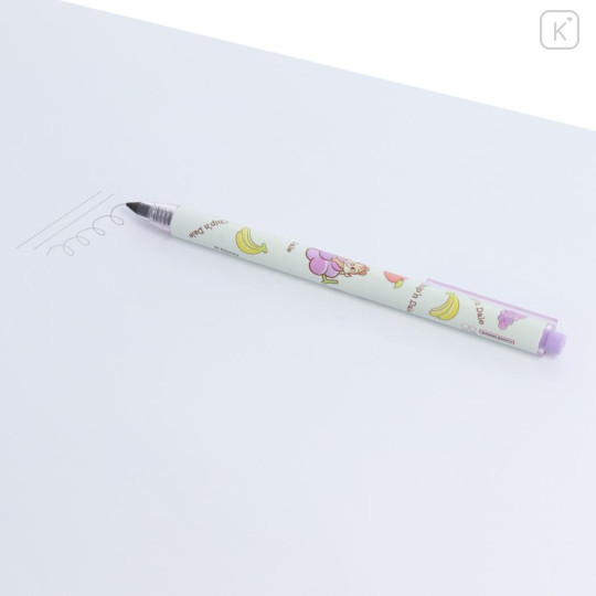Japan Disney Metacil Light Knock Pencil - Chip & Dale / Grape - 3