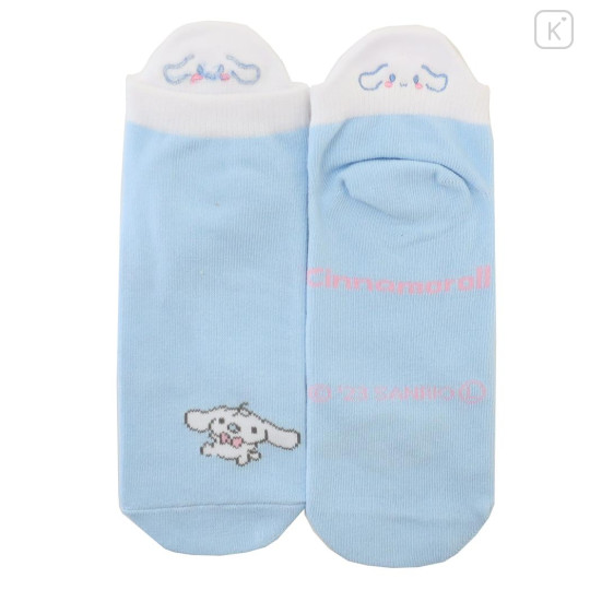 Japan Sanrio Embroidery Socks - Cinnamoroll & Friend - 1