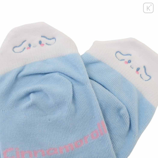 Japan Sanrio Embroidery Socks - Cinnamoroll & Friend - 2