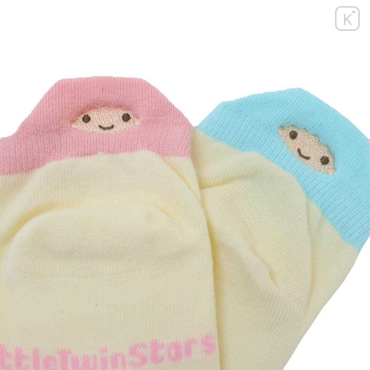 Japan Sanrio Embroidery Socks - Little Twin Stars & Friend - 2