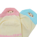 Japan Sanrio Embroidery Socks - Little Twin Stars & Friend - 2
