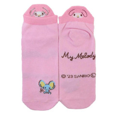 Japan Sanrio Embroidery Socks - My Melody & Friend