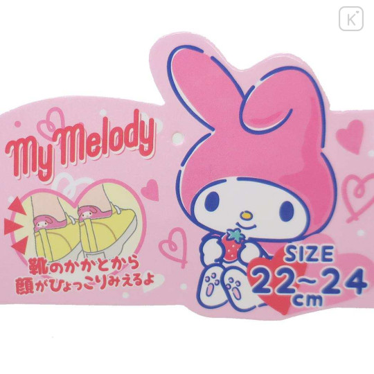 Japan Sanrio Embroidery Socks - My Melody & Friend - 3