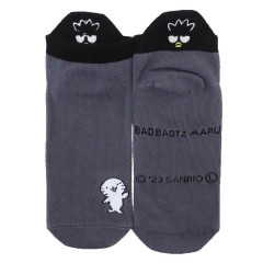 Japan Sanrio Embroidery Socks - Bad Badtz-maru & Friend