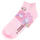 Japan Sanrio Embroidery Rib Socks - My Melody / Pastel Color