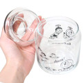 Japan Doraemon Jar Glass Storage Container - Friends - 3