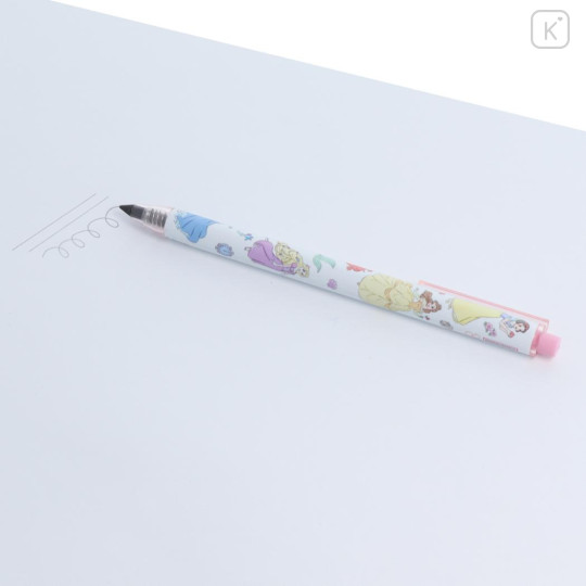 Japan Disney Metacil Light Knock Pencil - Princess - 3