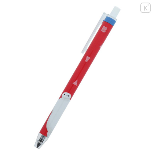 Japan Disney Metacil Light Knock Pencil - Baymax / Red - 4