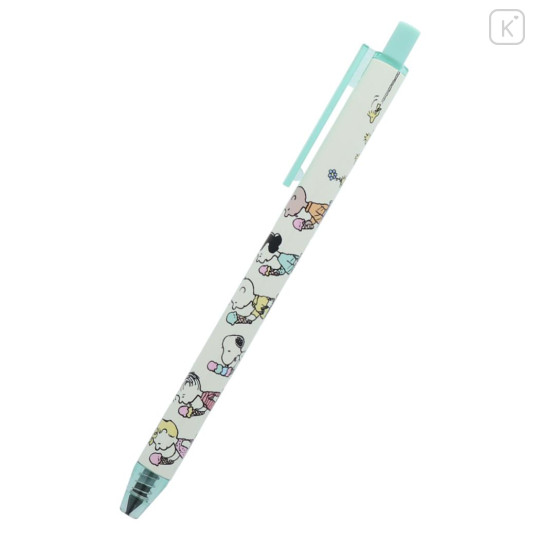 Japan Peanuts Metacil Light Knock Pencil - Snoopy / Kids - 4