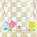 Japan Sanrio Original Clear Pouch - Hello Kitty / Pastel Checker - 2