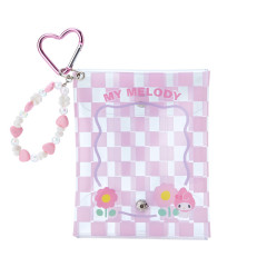 Japan Sanrio Original Clear Pouch - My Melody / Pastel Checker
